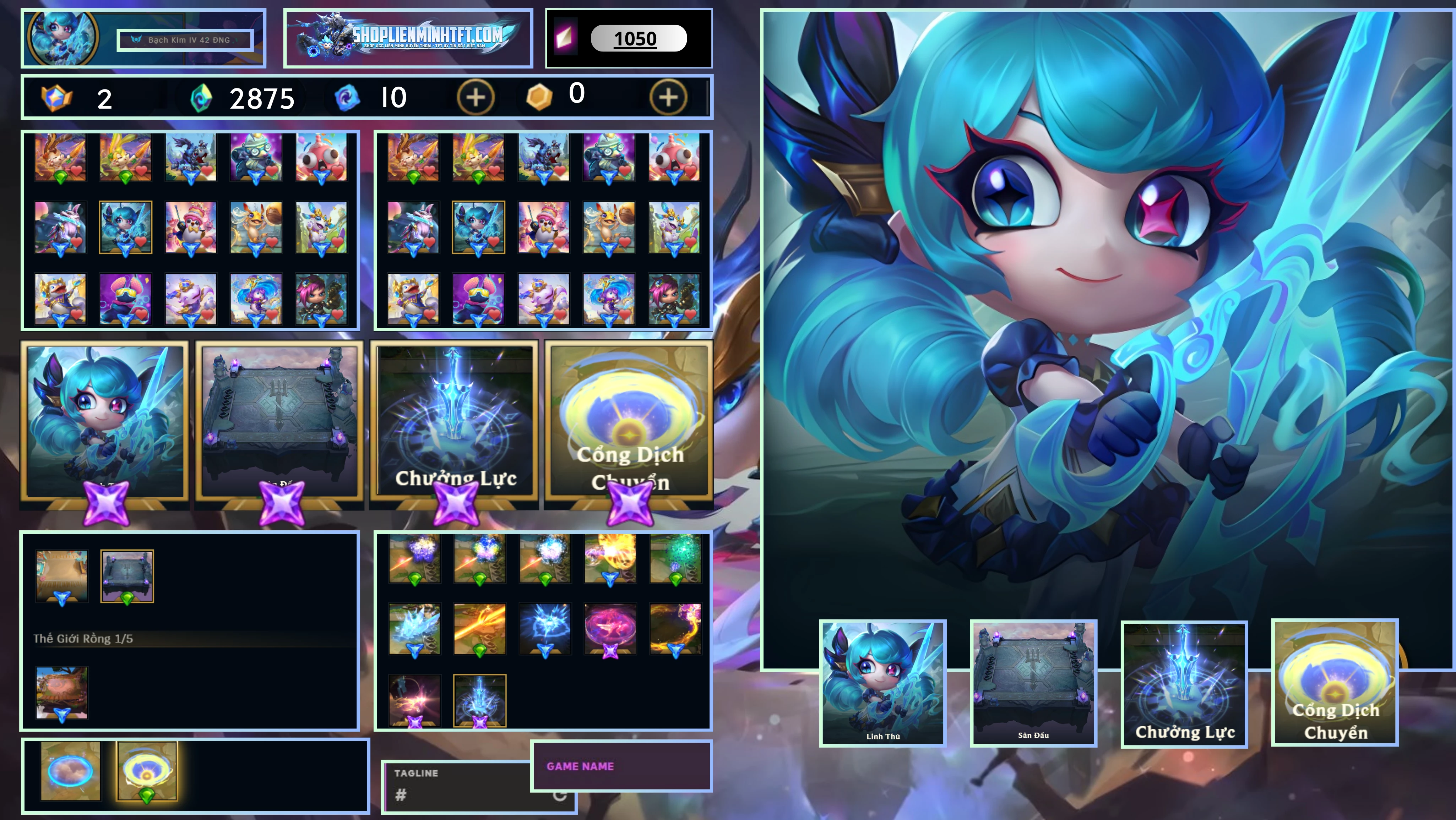 - Gwen Tí Nị  - Sàn Chưởng