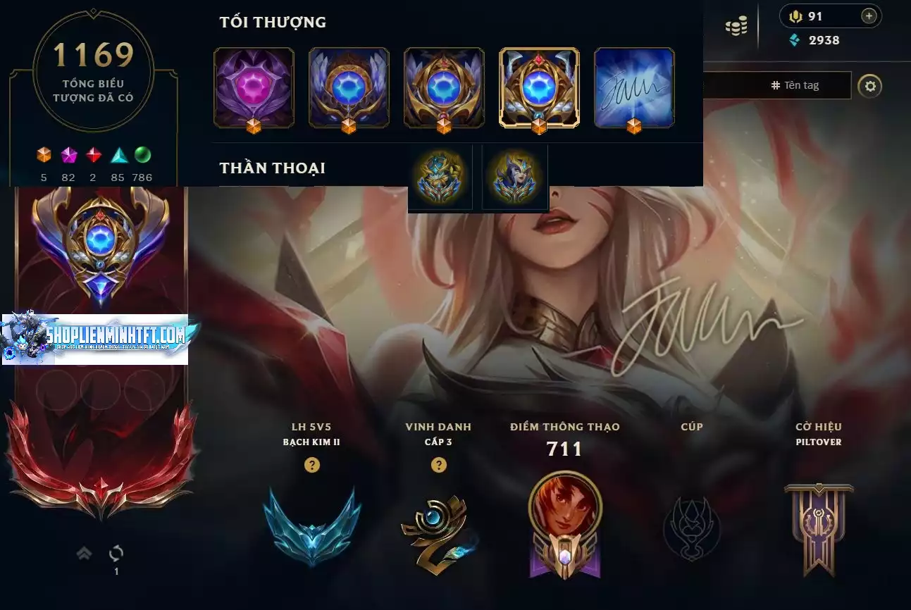 LOL TFT VIP  Rank Đơn Bạch Kim - Rất Nhiều Khung Đẹp  1742 Skin - Lv 730 - Full Tướng - Nhiều Hàng Hiệu Đa Sắc 500 - Còn Đổi Tên  TFT - TFT VIP Như Ảnh  Thông Tin Hỗ Trợ Đầy Đủ - Bảo Hành 100%
