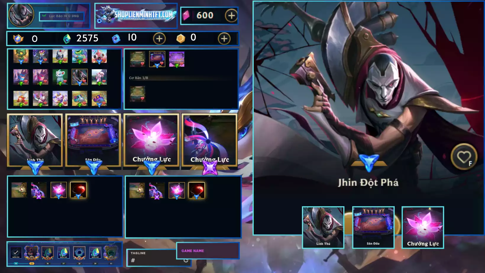 Jhin Đột Phá Kèm Sàn Chưởng Rank Luc Bao - Còn Đổi Tên