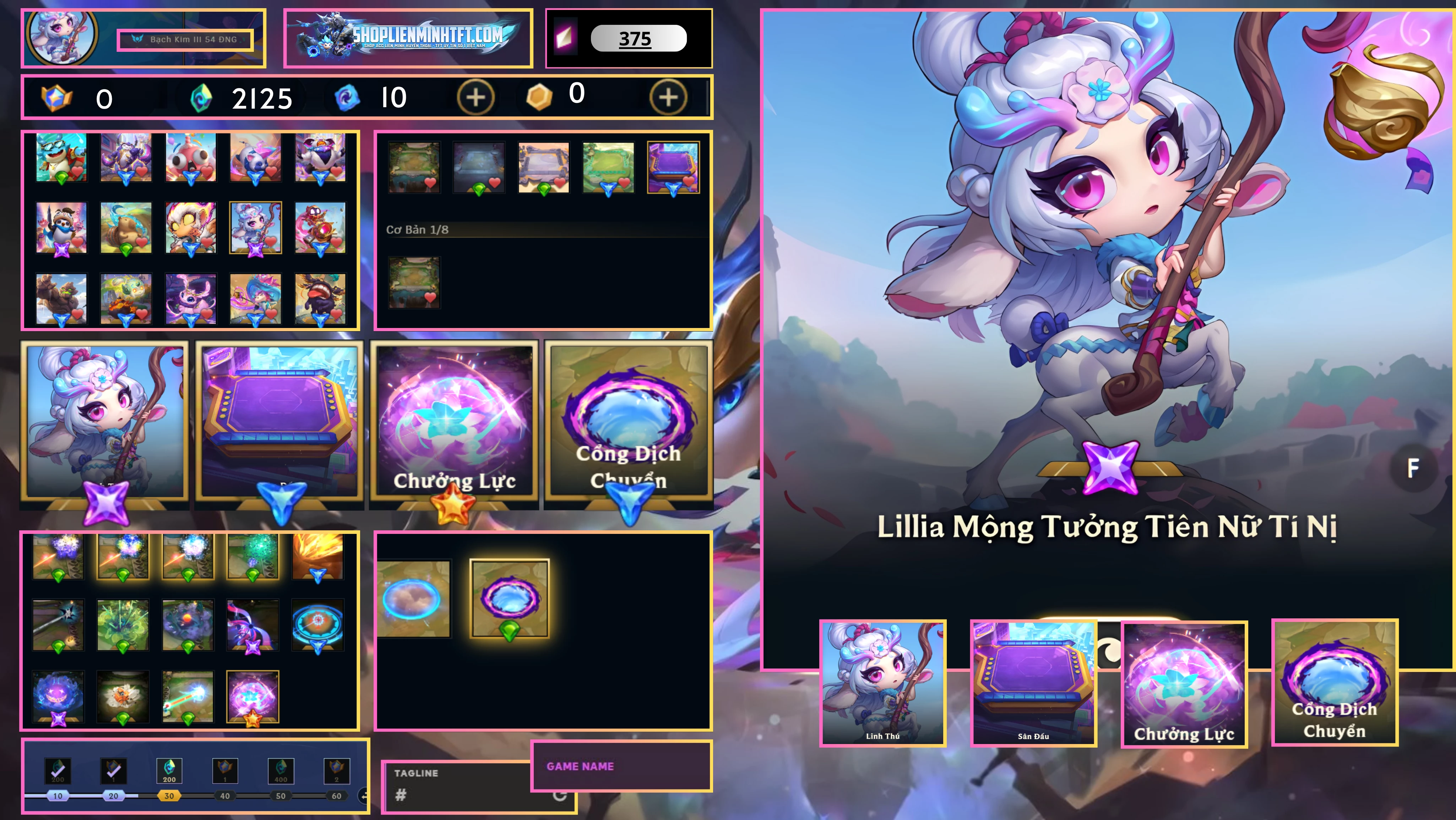 Lillia Mộng Tiên Nữ Chưởng Ahri HH