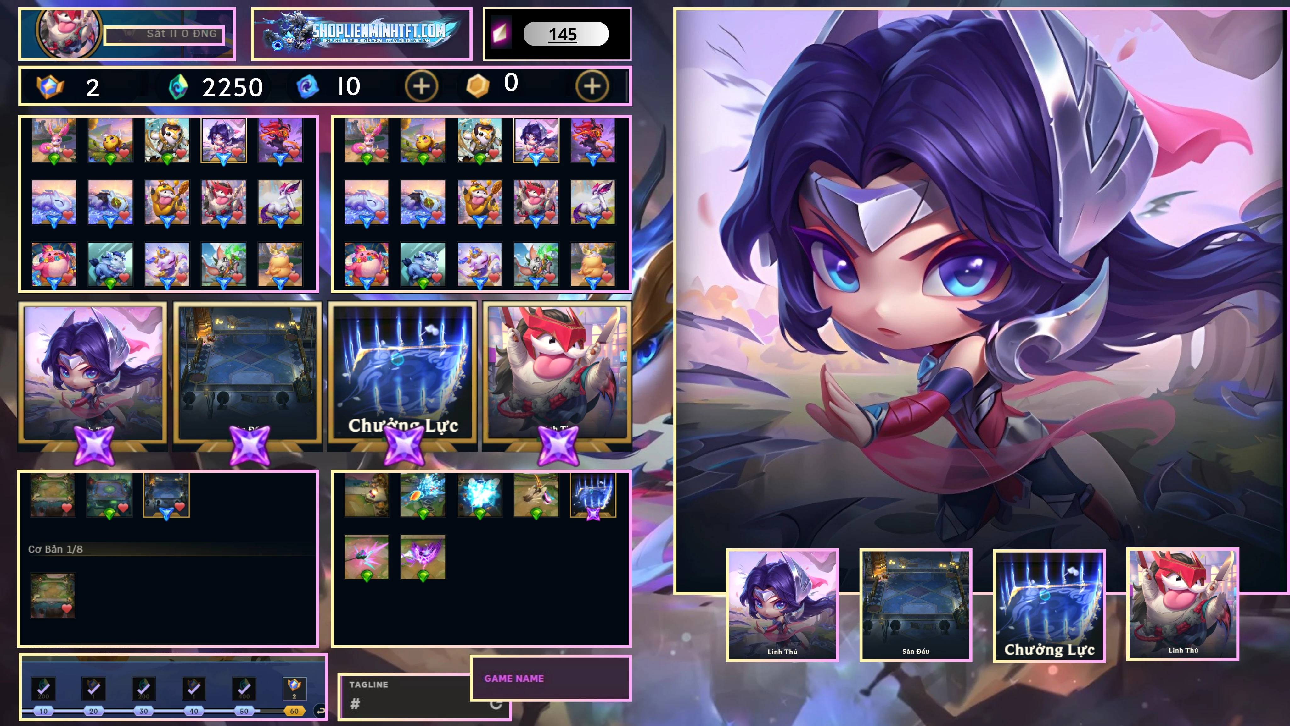 Irelia tí nị Poro yone sàn chưởng