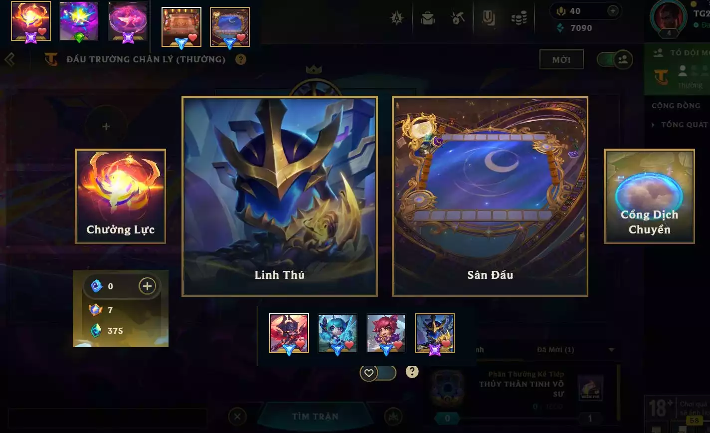 Zed Tử Thần Không Gian + Chưởng - 3 Tí Nị